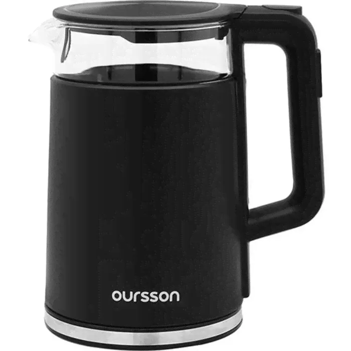 Электрочайник Oursson EK1731W/BL черный