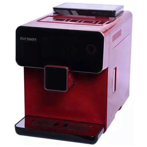 Кофемашина Oursson AM6250/DC красный, темная вишня-0