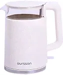 Чайник электрический Oursson EK1732W/IV (Слоновая кость)-0