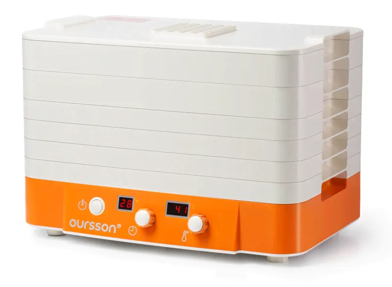 Дегидратор-Ферментатор DH2400D/OR, оранжевый, Oursson-3