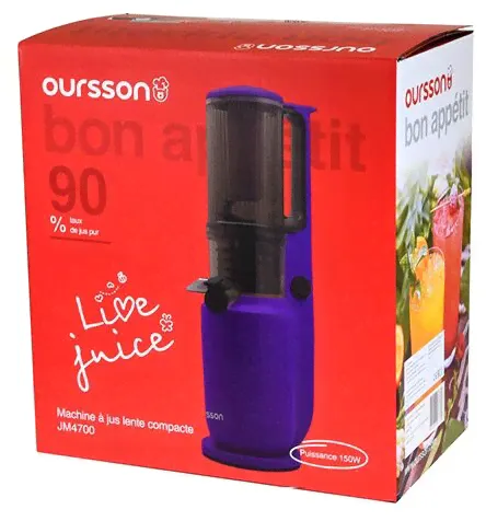 Oscar Соковыжималка Oursson Jm4700/sp (Сладкая слива) . соковыжималка