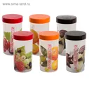 Набор ёмкостей пластиковых Oursson, 1 л, 6 шт