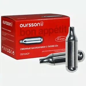 Набор баллончиков Oursson 24 шт OS1124CP/S (Серебристый)