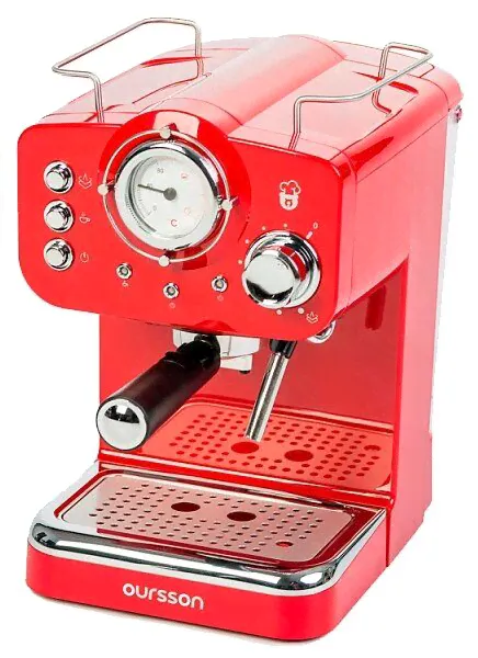 Кофеварка рожковая Oursson EM1500 красный-1