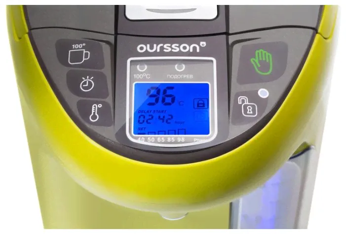 Термопот Oursson TP3310PD/GA, зеленое яблоко-0