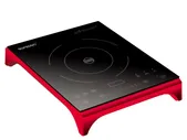 Индукционная плитка IP1220T/RD, красная, стеклокерамика, Oursson