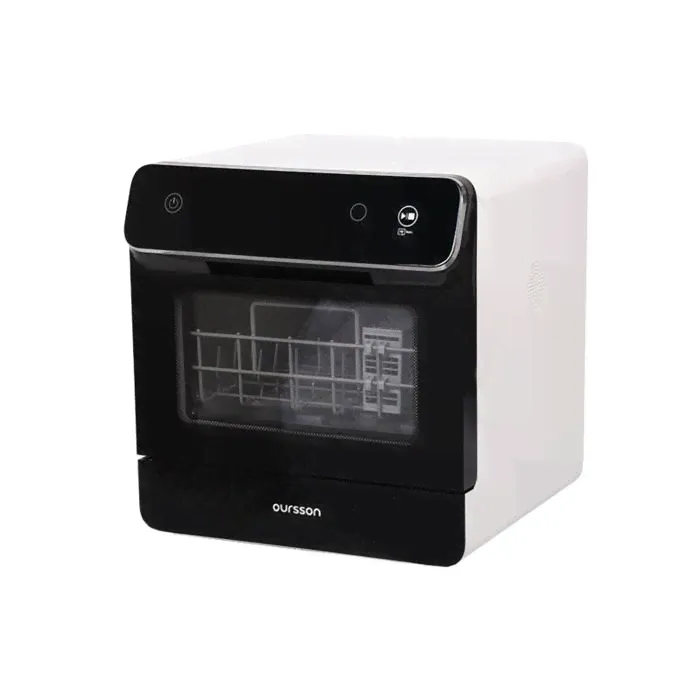 Посудомоечная машина Oursson DW4001TD/IV, 4 комплекта, 6 программ, настольная, сл. кость-0