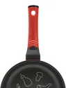 Сковорода с антипригарным покрытием, 24 см, PF2420D/RD, красная, коллекция PALETTE, Oursson