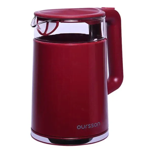 Электрочайник Oursson EK1732W/DC красный-0