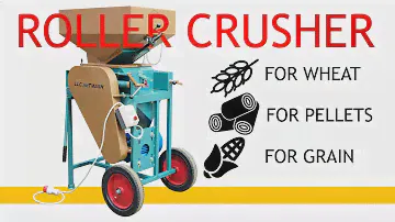 📍 Grain crusher 🌾🌽 2-roll DZV-300 from Artmash
