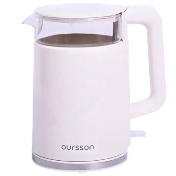 Чайник Oursson EK1732W/IV слон. кость-0